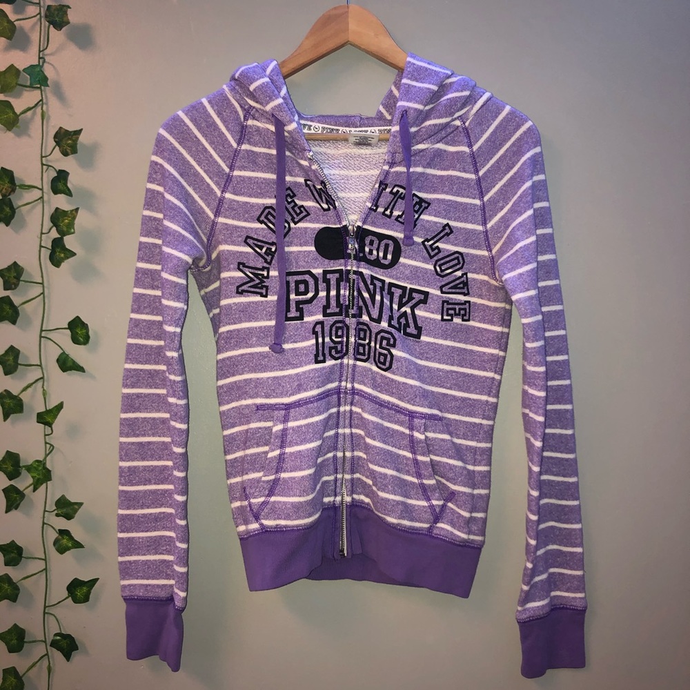 VS PINK • Striped Sweater